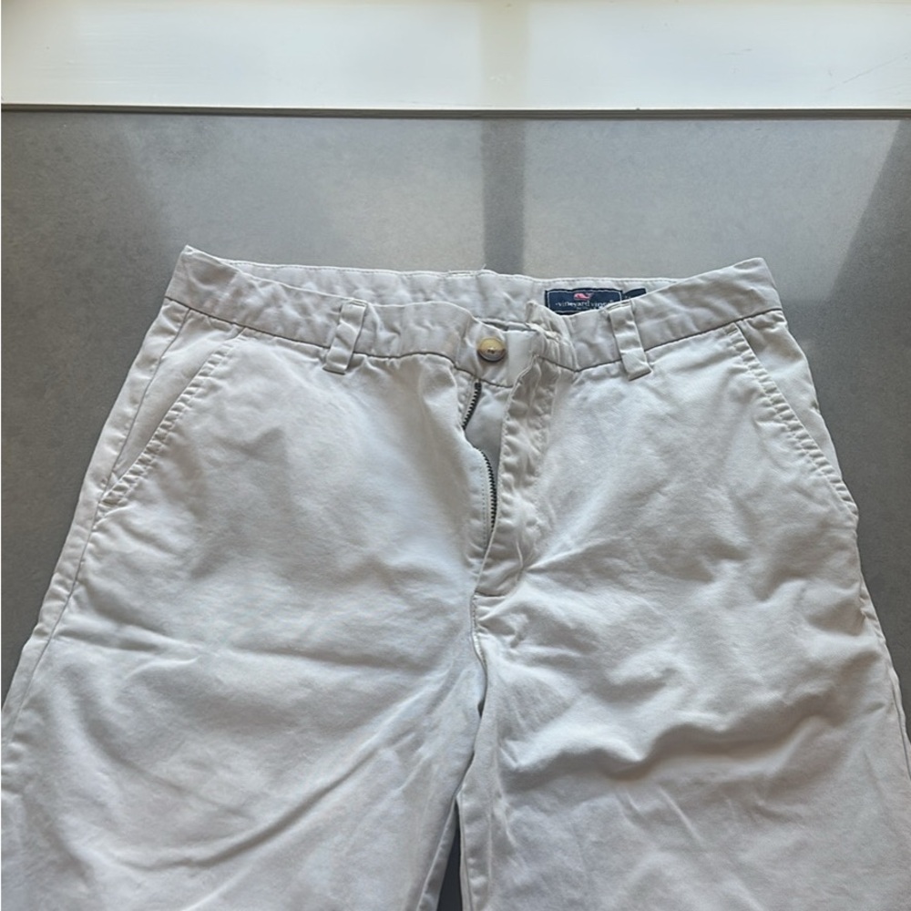 Vineyard Vines Cream Casual Trousers